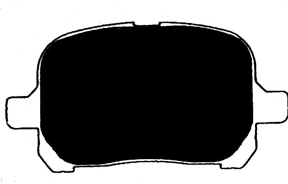 Porterfield Brake Pads for 2000 TOYOTA SOLARA 6cyl