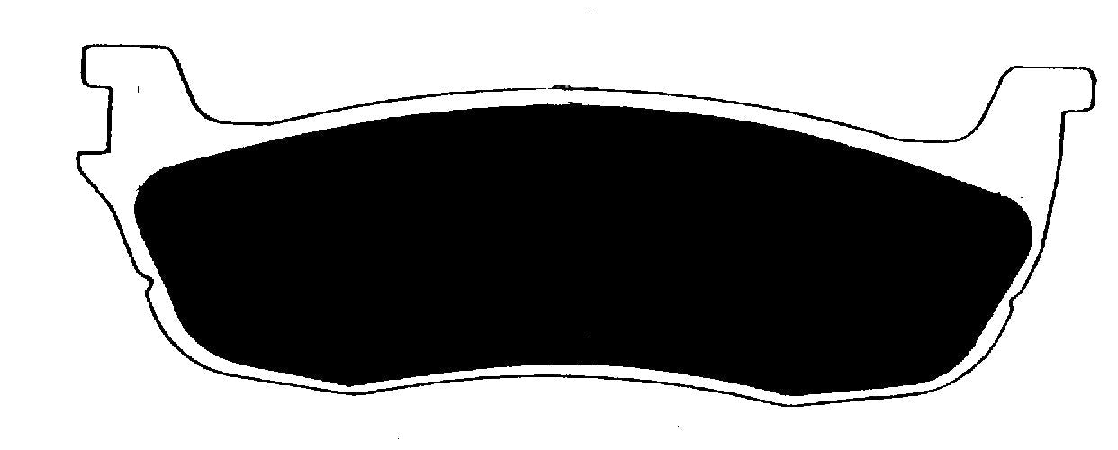 Porterfield Brake Pads for 2003 LINCOLN TOWN CAR  Limo, R/Disc Brakes