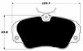 Porterfield Brake Pads for 2001 CADILLAC CATERA