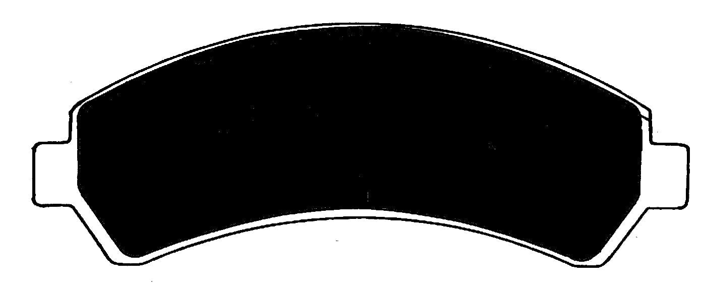 Porterfield Brake Pads for 2004 CHEVROLET S-10 BLAZER 2WD