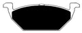Porterfield Brake Pads for 2001 VOLKSWAGEN BEETLE exc Turbo