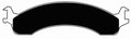 Porterfield Brake Pads for 2000 DODGE RAM 2500 2WD Rear Drum