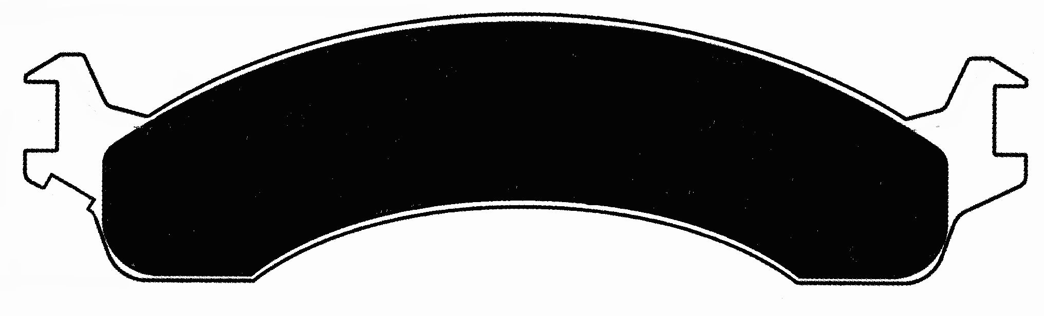 Porterfield Brake Pads for 2000 DODGE RAM 2500 2WD Rear Drum