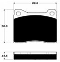 Porterfield Brake Pads for 1985 FERRARI 512 BB