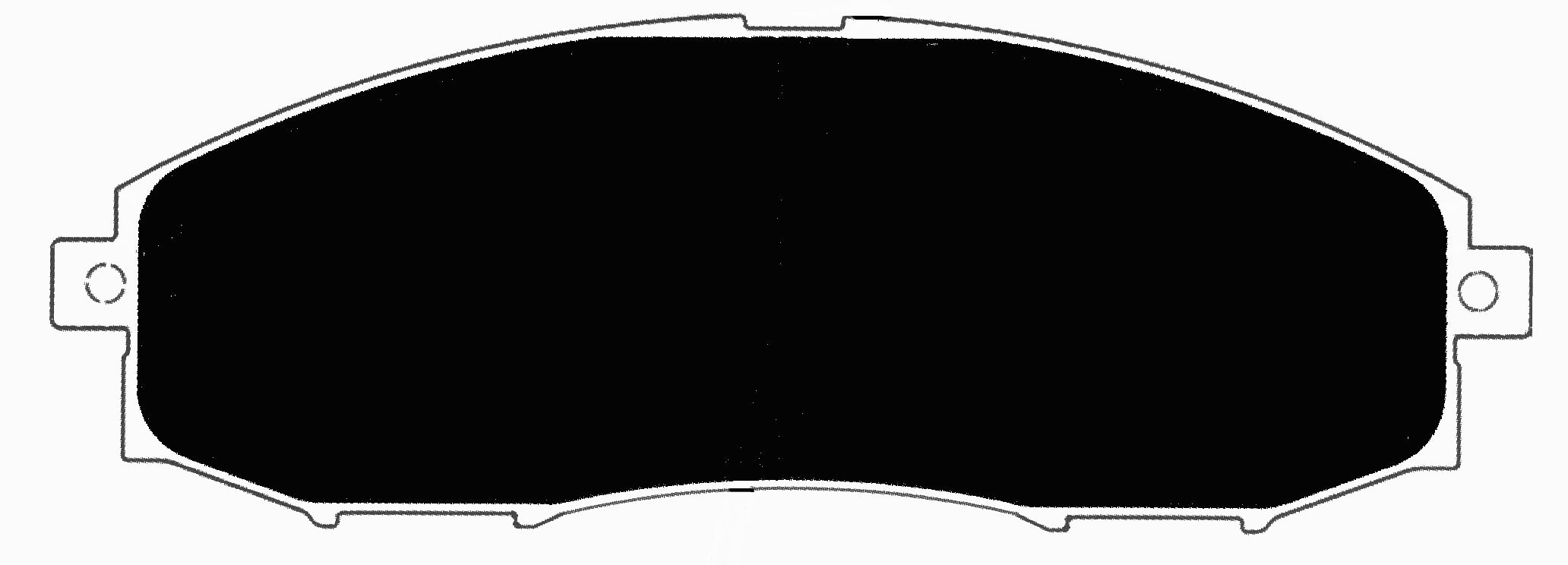 Porterfield Brake Pads for 2000 NISSAN XTERRA