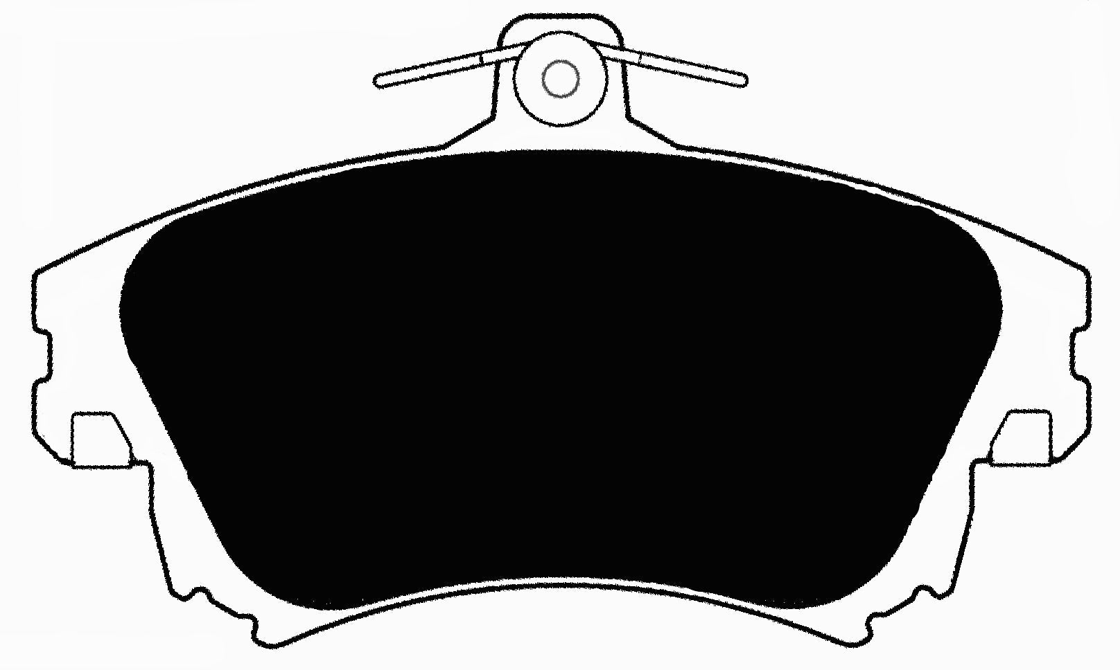 Porterfield Brake Pads for 2004 VOLVO V40