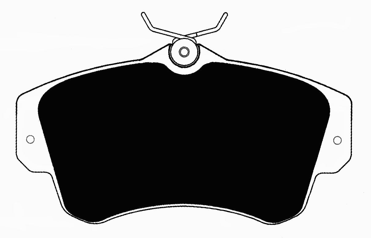 Porterfield Brake Pads for 2004 CHRYSLER PT CRUISER Rear Disc Brakes