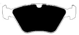 Porterfield Brake Pads for 2004 MERCEDES-BENZ E320 4-Matic