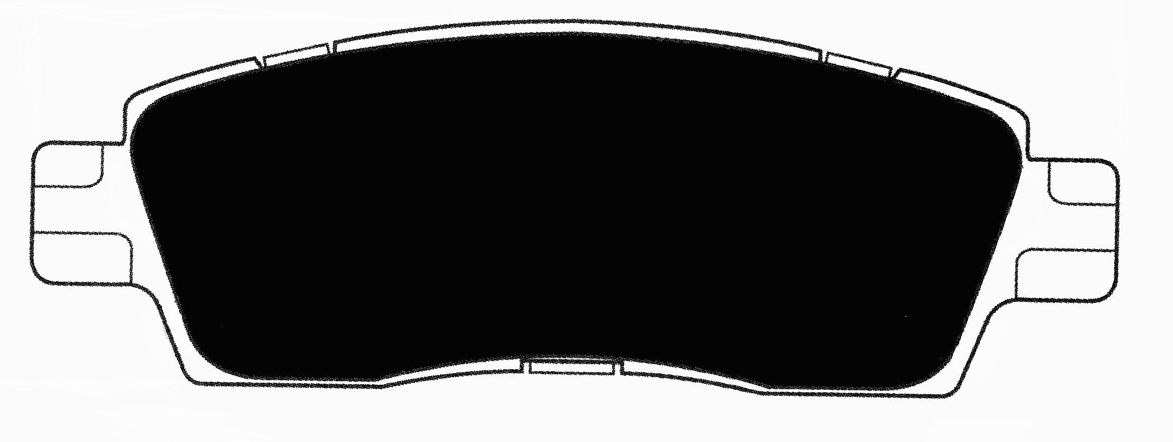 Porterfield Brake Pads for 2009 SAAB 9-7X