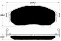 Porterfield Brake Pads for 2011 NISSAN MURANO Crosscabriolet