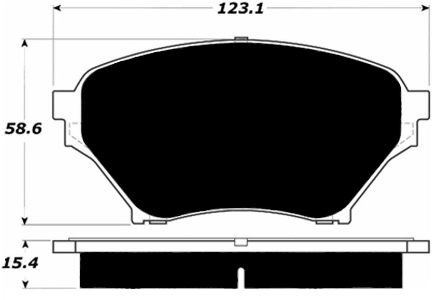Porterfield Brake Pads for 2004 MAZDA MX-5 MIATA