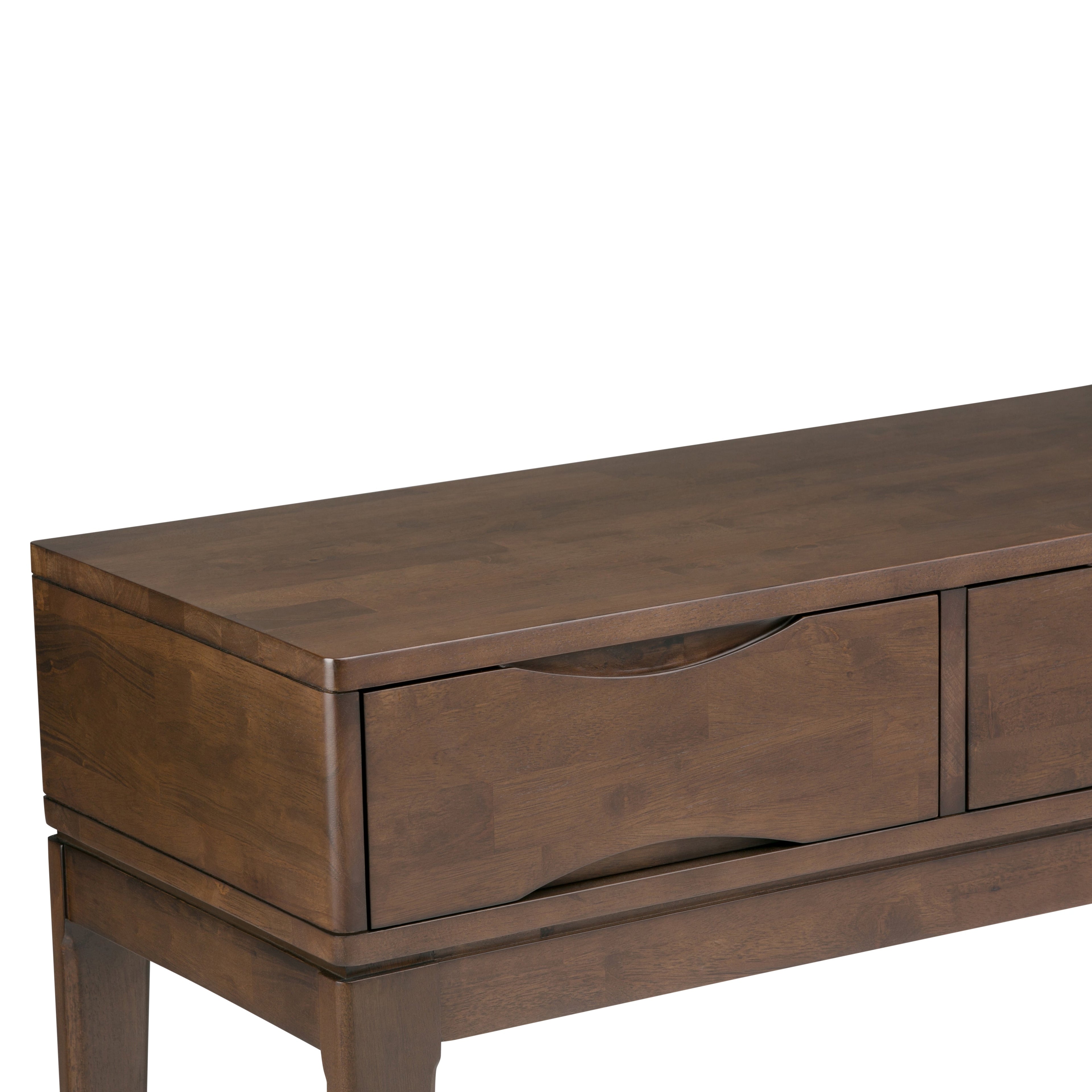 Harper 54 Inch Wide Solid Wood Console Sofa Table