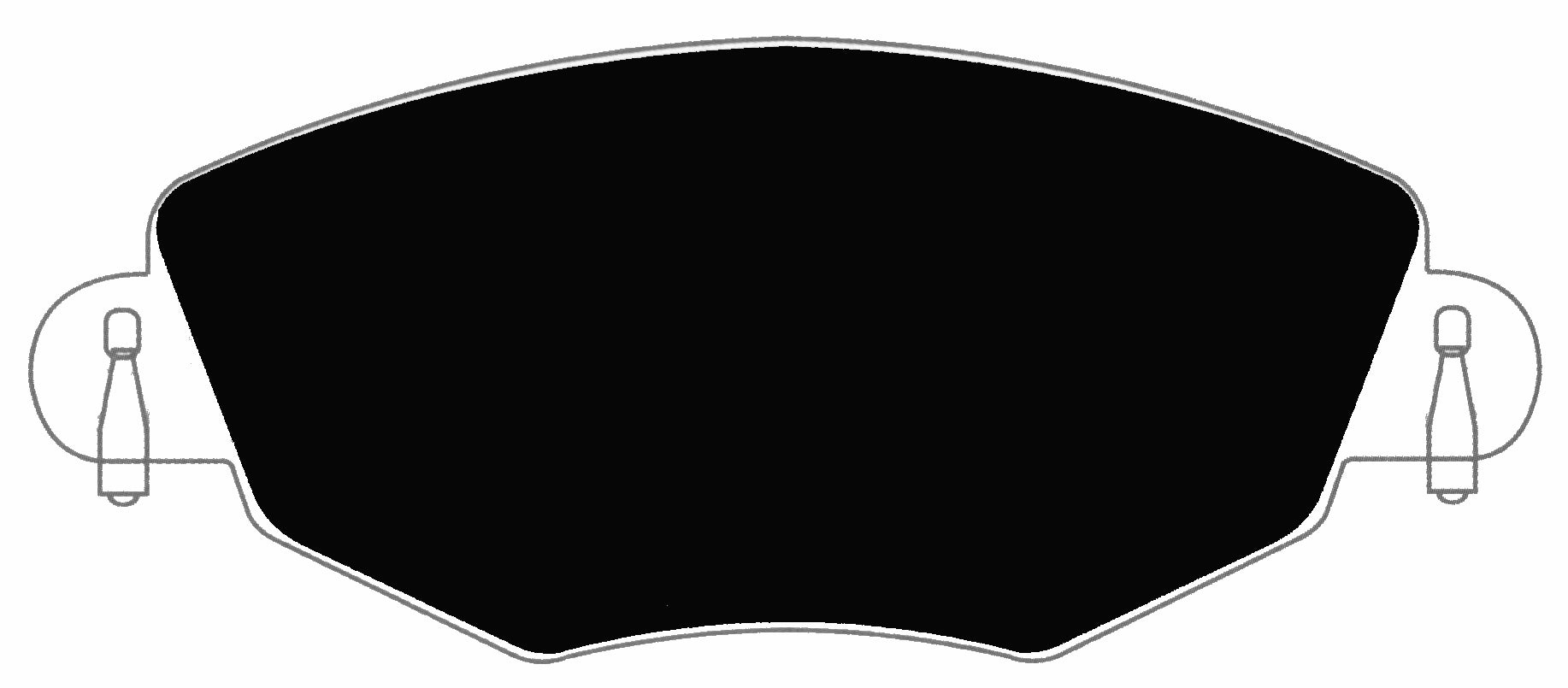 Porterfield Brake Pads for 2007 JAGUAR X Type