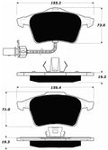 Porterfield Brake Pads for 2008 AUDI A4 - Sedan 3.2L