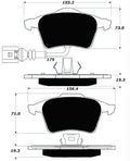 Porterfield Brake Pads for 2011 VOLKSWAGEN CC 3.6L VR6 FWD