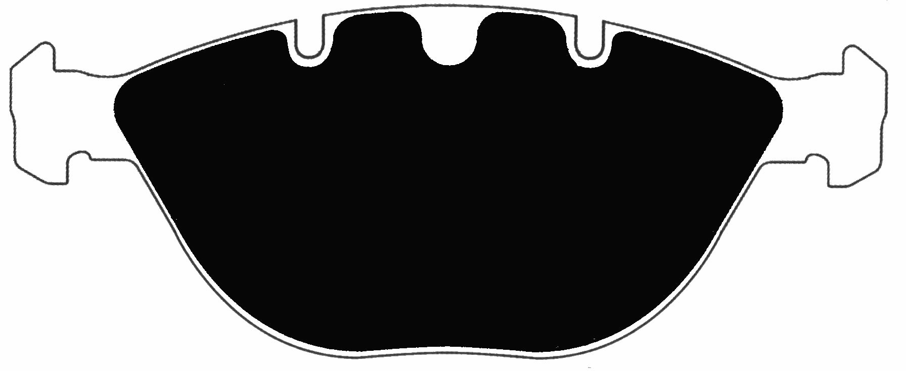 Porterfield Brake Pads for 2002 BMW X5 4.6is