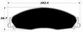 Porterfield Brake Pads for 2007 CADILLAC CTS Sedan