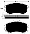 Porterfield Brake Pads for 2007 KIA OPTIMA