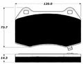 Porterfield Brake Pads for 2003 INFINITI G35 Brembo Brakes