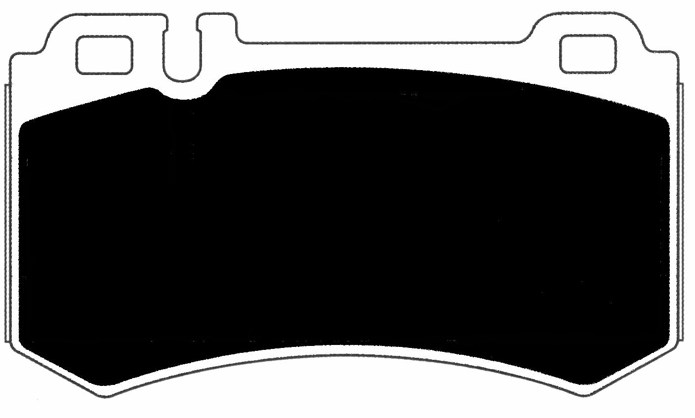 Porterfield Brake Pads for 2004 MERCEDES-BENZ CL600 Twin Turbo