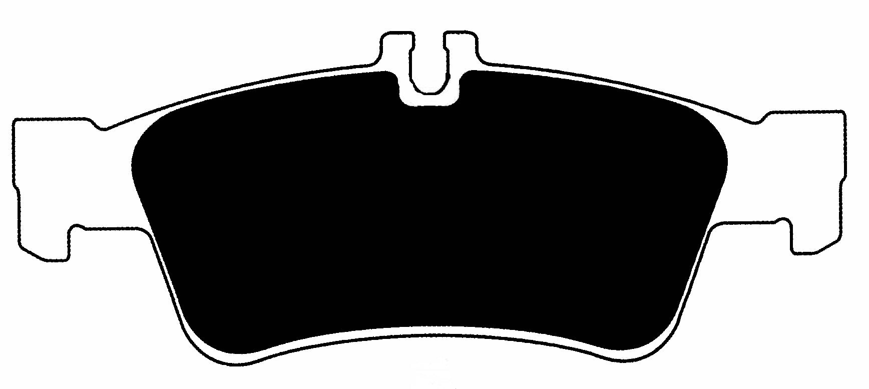 Porterfield Brake Pads for 2004 MERCEDES-BENZ CL550