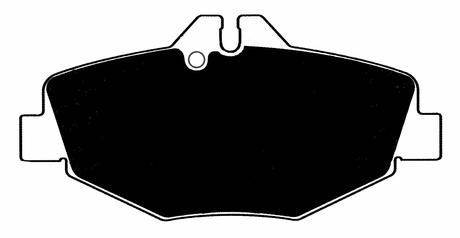 Porterfield Brake Pads for 2003 MERCEDES-BENZ E320