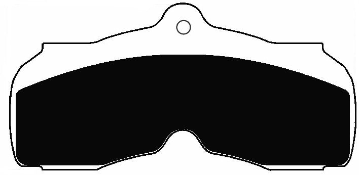 Porterfield Brake Pads for 1968 CHEVROLET CAMARO w/Front Discs Rear Drums