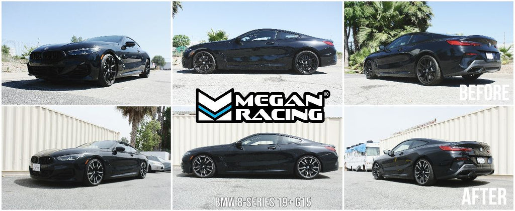 Megan Racing Lowering Springs for 2019+ BMW 8-Series G15/G16 RWD AWD Front/Rear Drop 31mm 27mm MR-LS-BG15