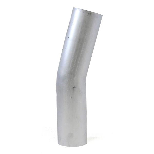 HPS Performance Products HPS 3-1/2" OD 15 Degree Bend 6061 Aluminum Elbow Pipe Tubing 16 Gauge w/ 5-5/8" CLR