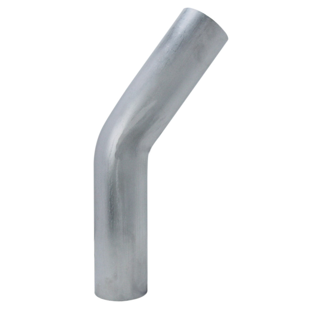 HPS Performance Products HPS 2-3/4" OD 35 Degree Bend 6061 Aluminum Elbow Pipe Tubing 16 Gauge w/ 2 3/4" CLR