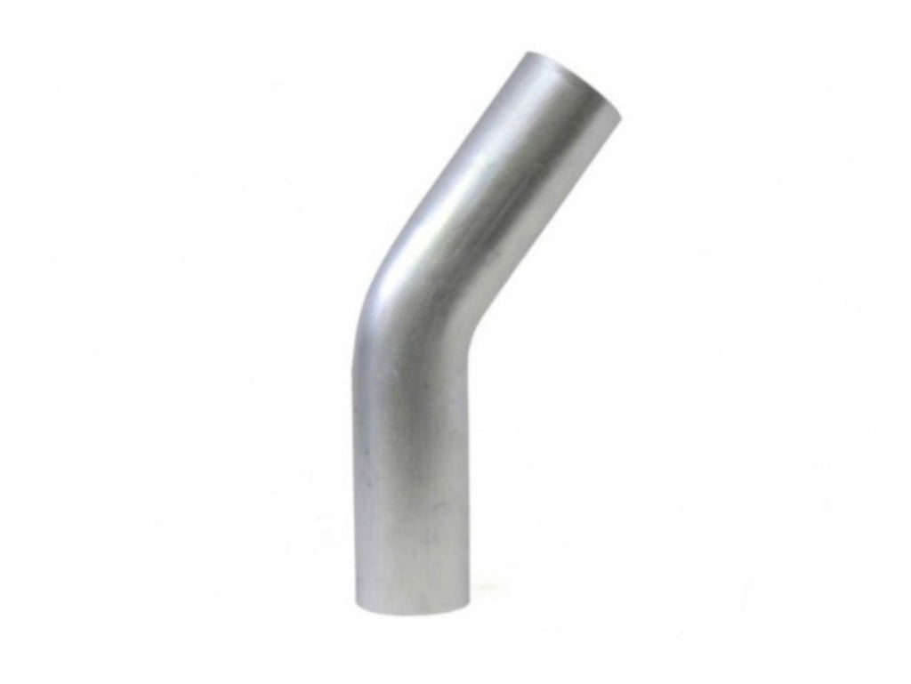 HPS Performance Products HPS 3-1/2" OD 35 Degree Bend 6061 Aluminum Elbow Pipe Tubing 16 Gauge w/ 3 1/2" CLR