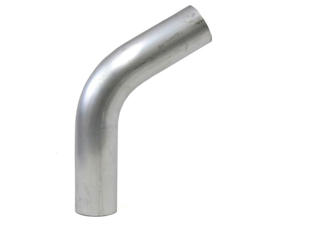 HPS Performance Products HPS 1-1/2" OD 60 Degree Bend 6061 Aluminum Elbow Pipe Tubing 16 Gauge w/ 2" CLR