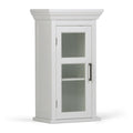 Avington 15 Inch Wide Solid Wood Single Door Wall Cabinet in Pure