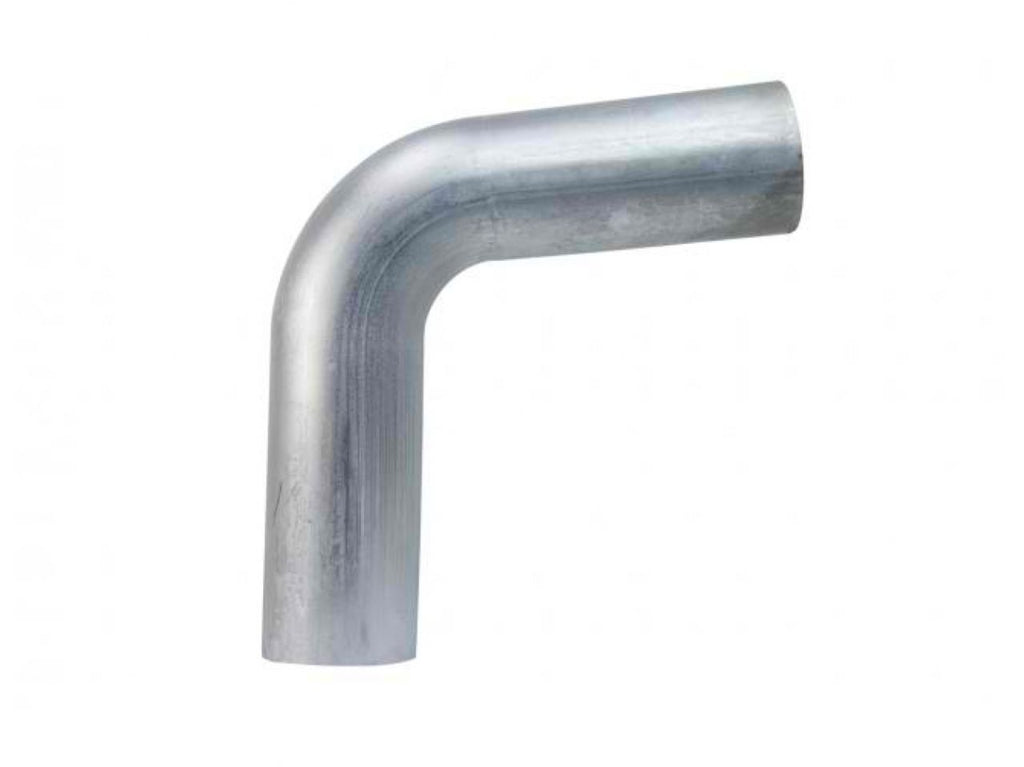HPS Performance Products HPS 4" OD 80 Degree Bend 6061 Aluminum Elbow Pipe Tubing 16 Gauge w/ 5 1/2" CLR