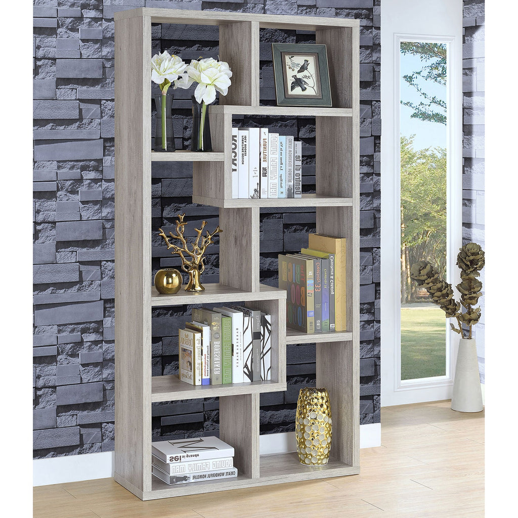 Lawton Geometric Bookshelf