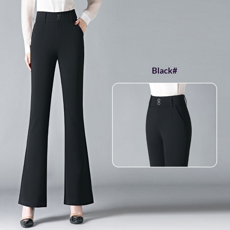 Women's Casual High-waisted Bootcut Pants