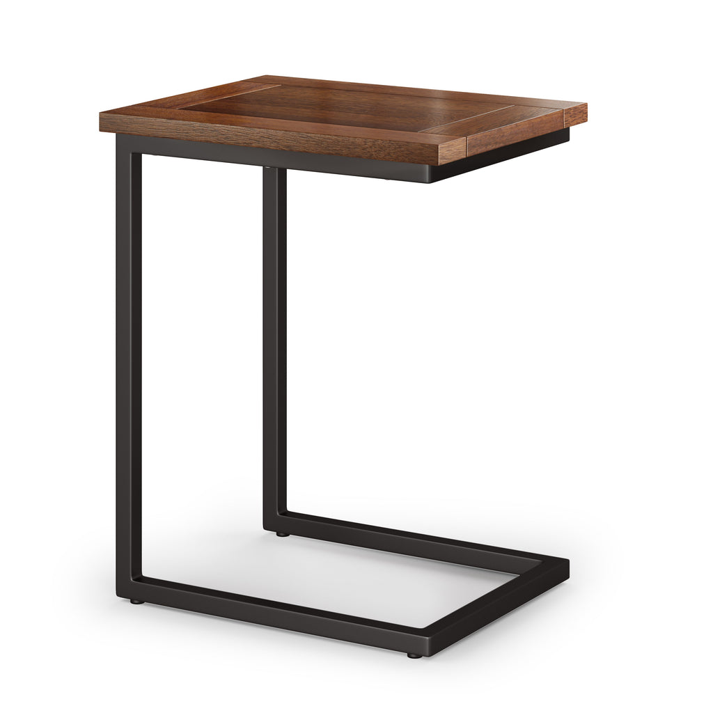 Skyler Wide C Side Table - Dark