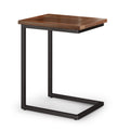 Skyler Wide C Side Table - Dark