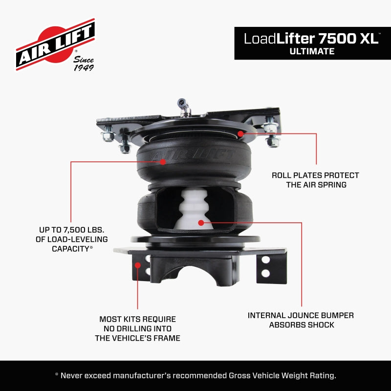 Air Lift LoadLifter 7500XL Spring Kit for 2020+ Chevrolet Silverado 2500/3500 57541