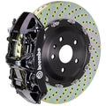 Brembo 24+ BMW M30i/530i xDrive Front GT BBK 6 Piston Cast 380x34 2pc Rotor Drilled - Black 1N1.9092A1