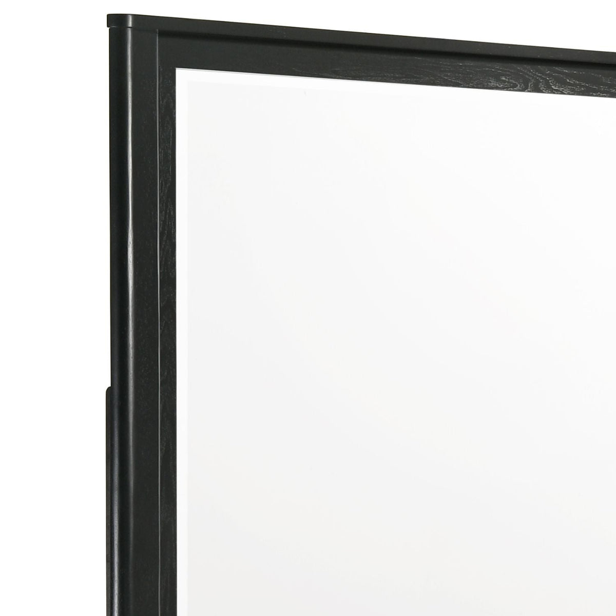 Opel Modern Beveled Bedroom Mirror with Deep Frame Profile