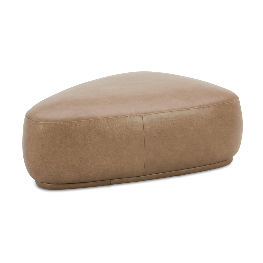 Pebble 44" Rounded Triangle Cocktail Ottoman