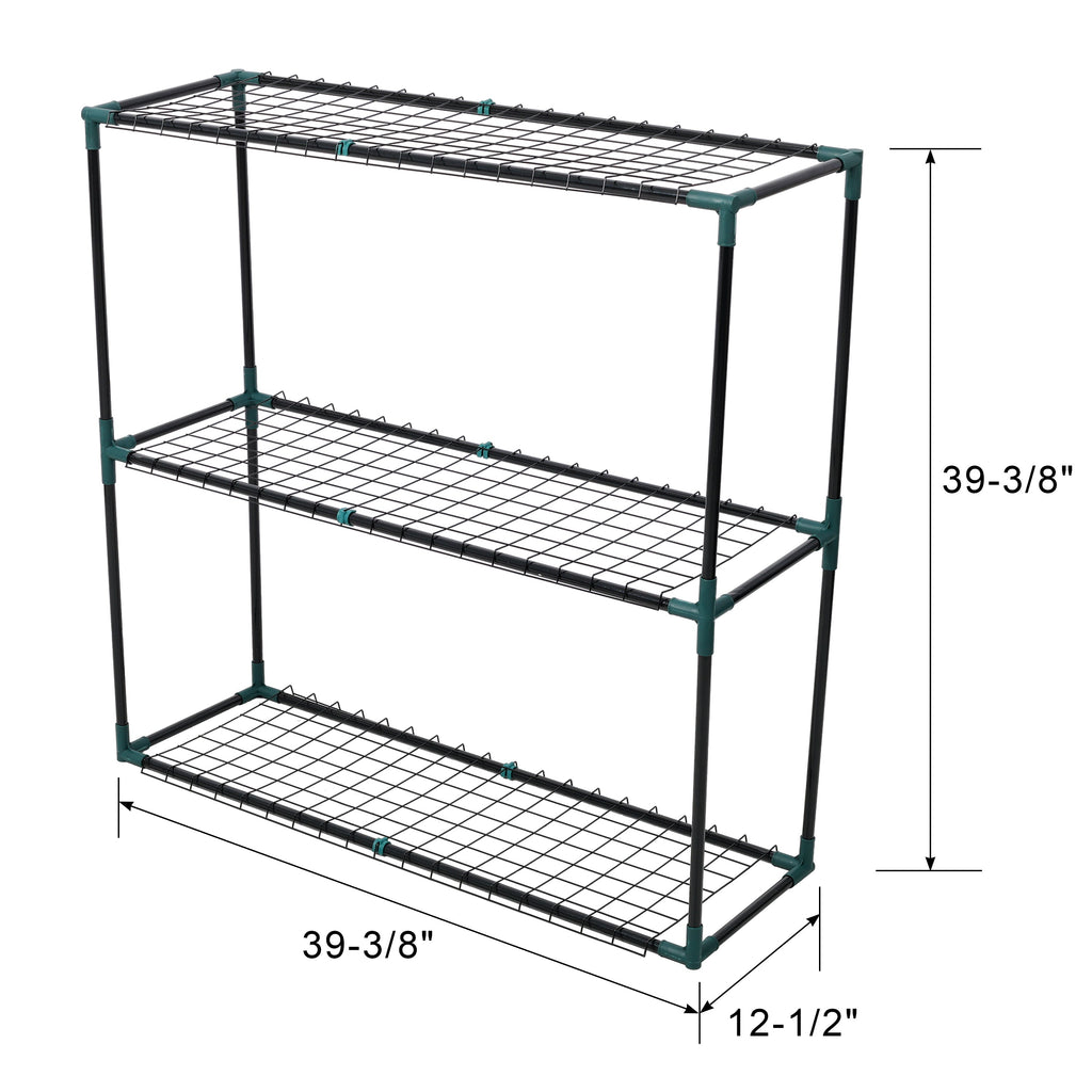3 Tier Lean-To Portable Greenhouse