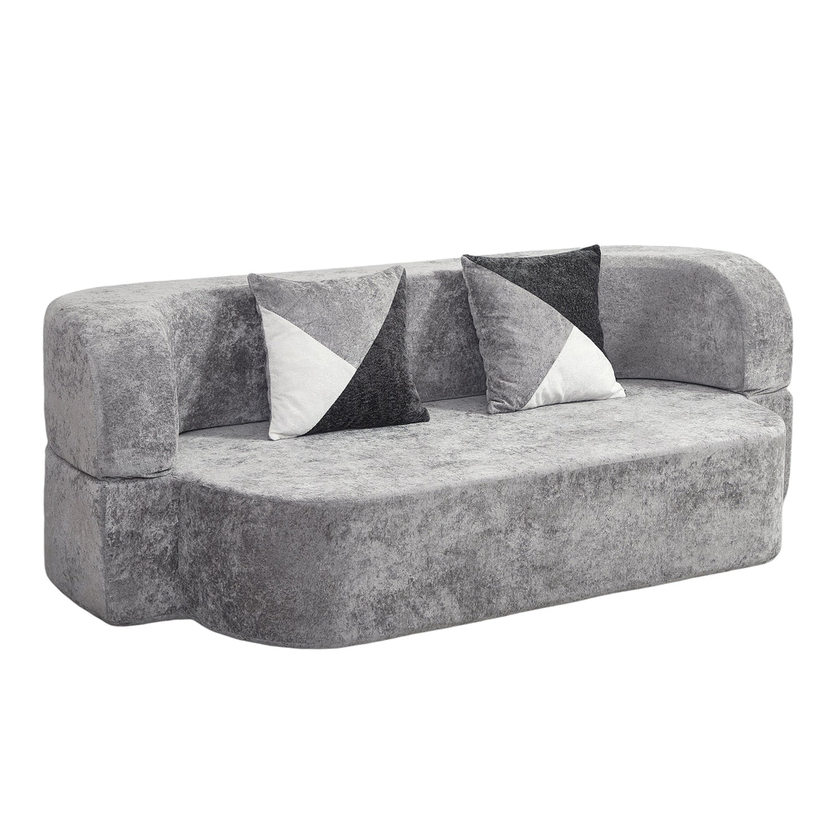 Eggshell Convertible Sofa Bed