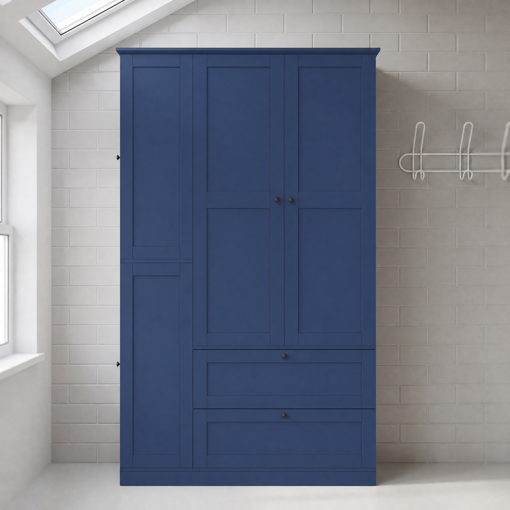 TOPMAX 73.6" Tall Farmhouse Kitchen Pantry Cabinet