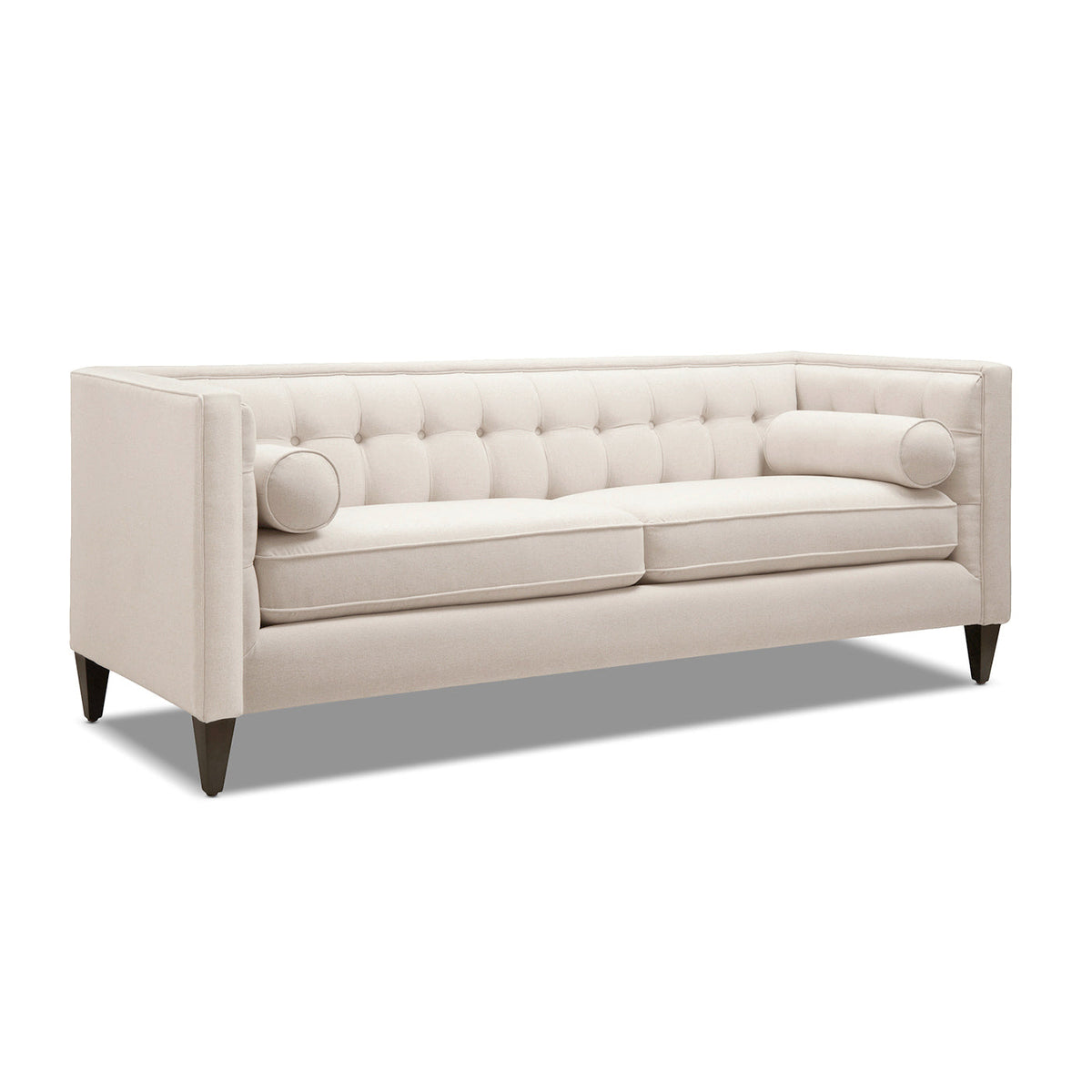 Jack 84" Modern Tuxedo Tufted Sofa, Sky Neutral