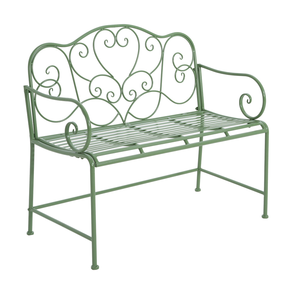 Outdoor Garden Bench - Green