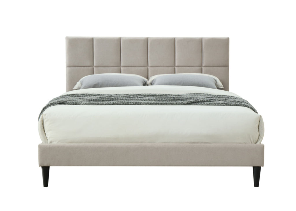 Full Sized Squares Bed in a Box with USB