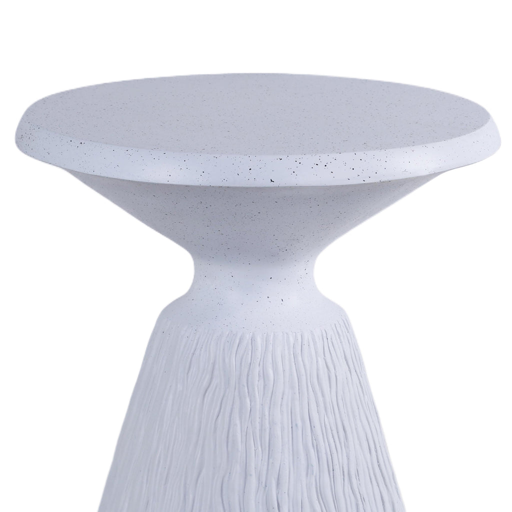 Cement Outdoor End Tables for Patio and Garden