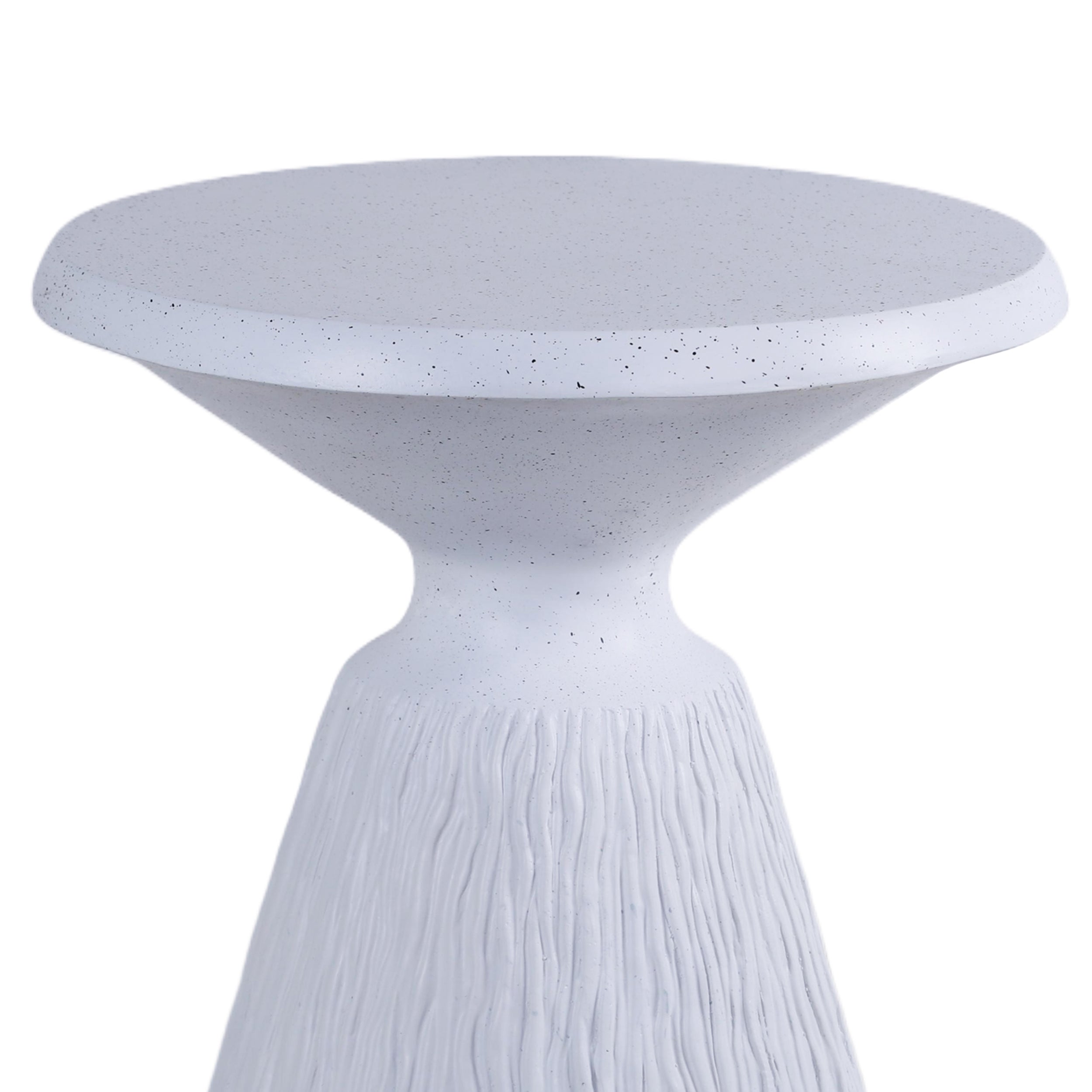 Cement Outdoor End Tables for Patio and Garden